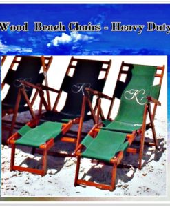 Wood Beach Chair 