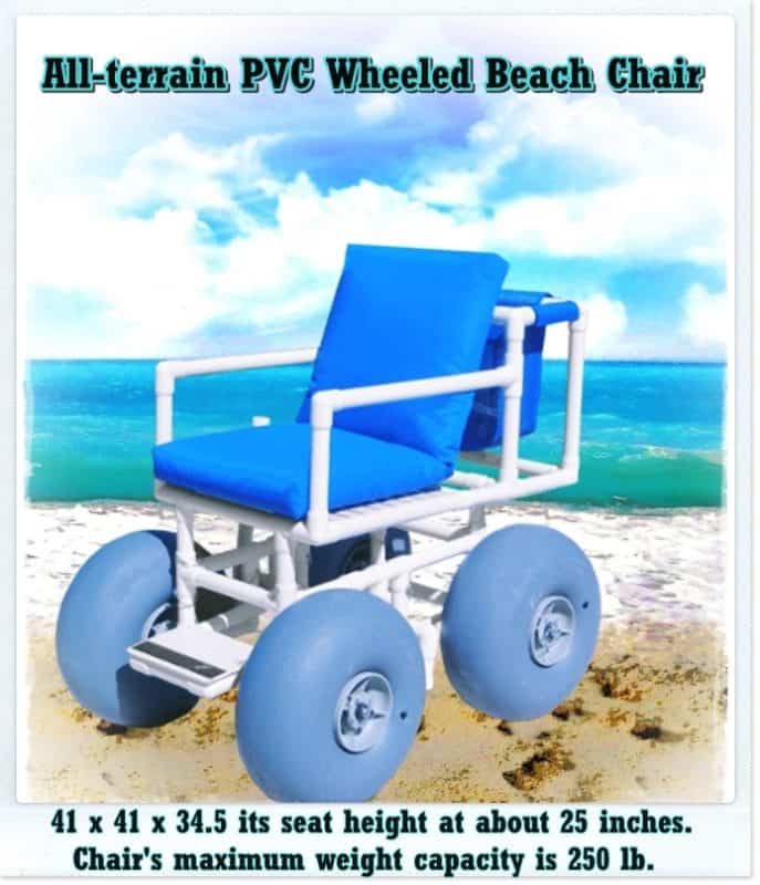Unique Handicap Beach Chair Rentals for Small Space