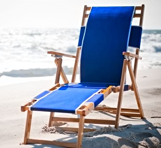 Wood Beach Chair – Weekly Rental – North Strand Beach Service